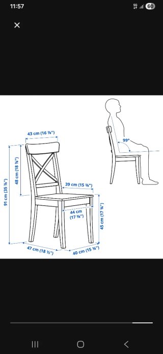 Tavolo ovale e 4 sedie in legno