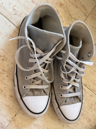 Converse All Star Grises Talla 39