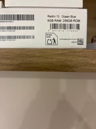 Xiaomi Redmi 13 blanco Poco utilizado