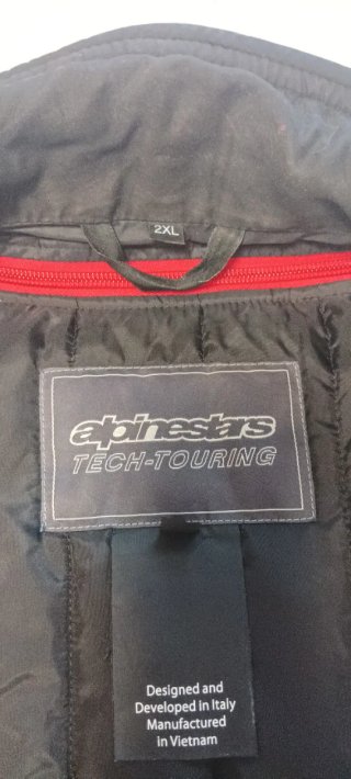 Chaqueta Moto Alpinestars Tech-Touring Negra
