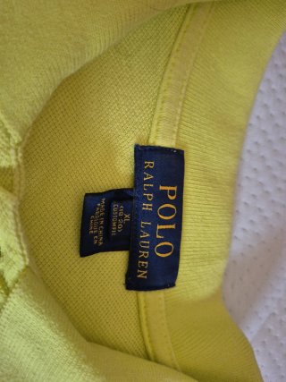 Polo Ralph Lauren Amarillo. Talla XL-18/20 años