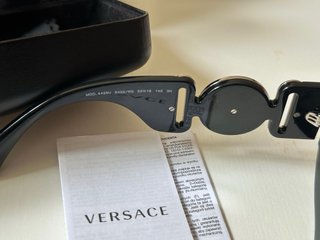 Occhiali Versace Neri e Argento