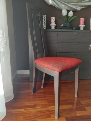 Mesa salón extensible con 6 sillas