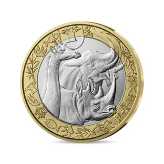 Francia 2026 moneda 5€ Animales del Mundo