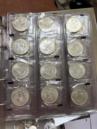 144 Monedas Plata 12€