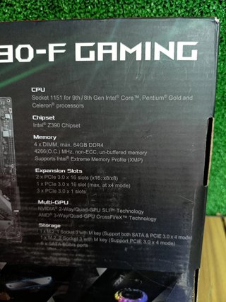 Placa Base Asus ROG STRIX Z390-F GAMING