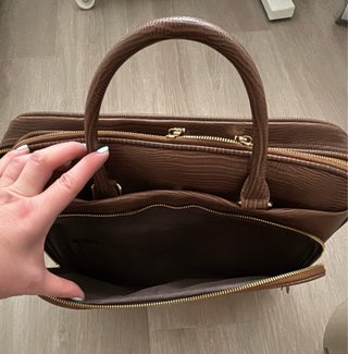 Bolso portátil marrón Parfois