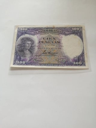 Billete 100 Pesetas Banco de España 1931