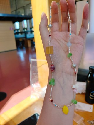 Collana Multicolor Perline