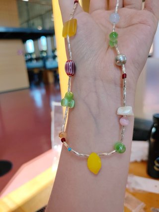 Collana Multicolor Perline