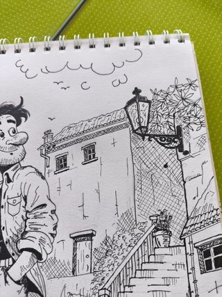 Dibujo a tinta
