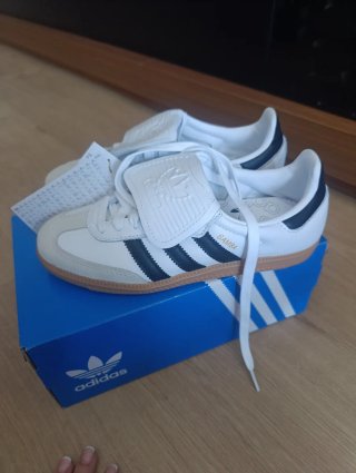 Adidas Samba Originales Blancas y Negras