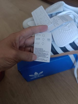 Adidas Samba Originales Blancas y Negras