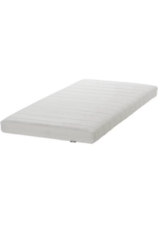 Cama Ikea con 2 colchones y 2 fundas
