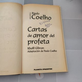 Libro Cartas de amor del profeta de paulo Coelho