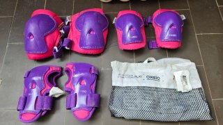 Patines Oxelo Talla 30-32 + Protecciones xs