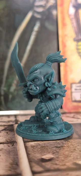 Miniatura Orco Eteria Resina HeroQuest