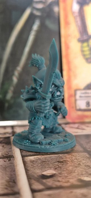 Miniatura Orco Eteria Resina HeroQuest