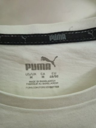 Camiseta Puma Blanca