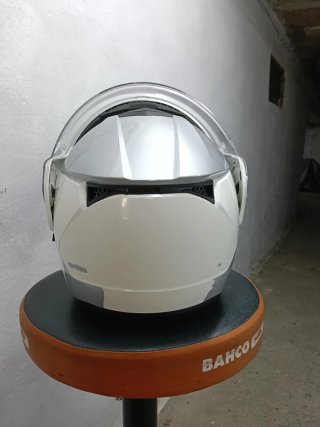 Casco Moto NOLAN Plata - Para Pintar