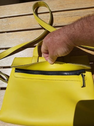 Borsa O bag gialla