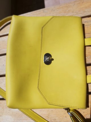 Borsa O bag gialla