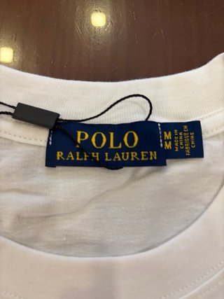 Camiseta Polo Ralph Lauren Blanca Talla M
