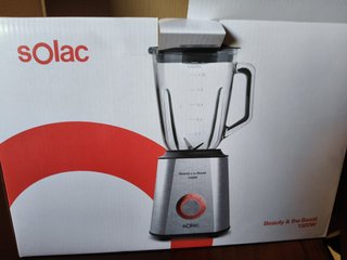Batidora Solac 1500W - Casi Nueva. Apenas 10 usos.