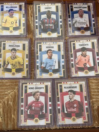 Colección de cromos de fútbol Future Stars