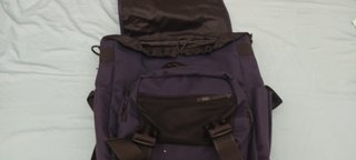 Mochila Fila Negra y Morada