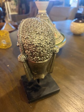 Busto Buda Metal Decorativo