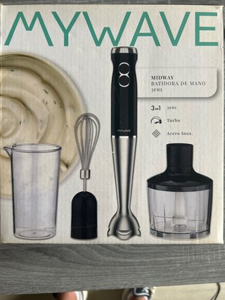 Batidora de mano MyWave Midway 3 en 1