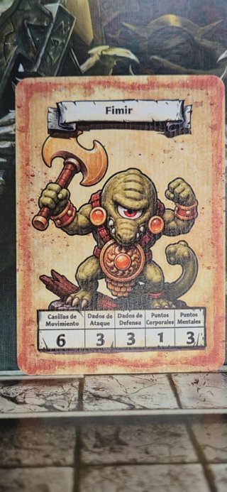 Miniatura Fimir Eteria Resina HeroQuest