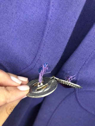 Traje vintage falda y chaqueta morado