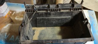 Caja de herramientas negra