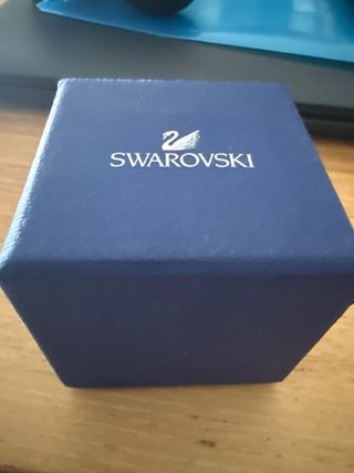 Anillo Swarovski Dorado Multicolor talla M