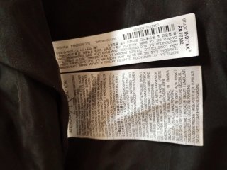 Chaqueta bolero Piel Zara XL Negra