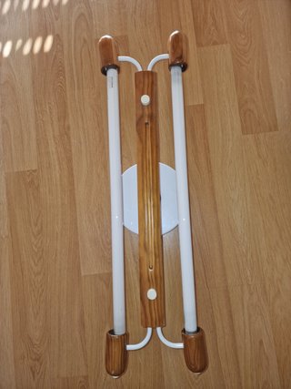 Lámpara de techo madera y metal