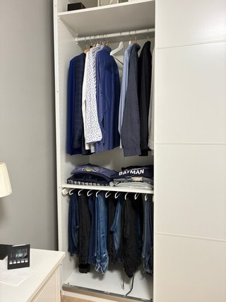 Armario puertas correderas Ikea blanco