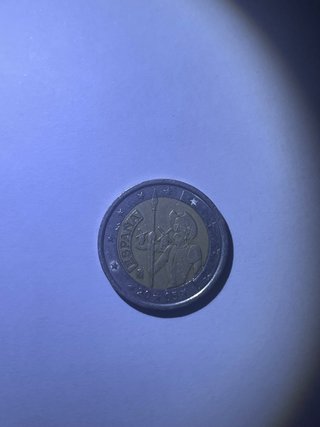 Moneda 2 euros conmemorativa España 2005