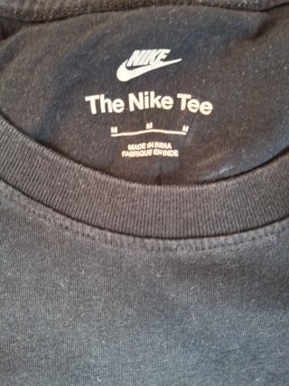 Camiseta Nike Negra Talla M
