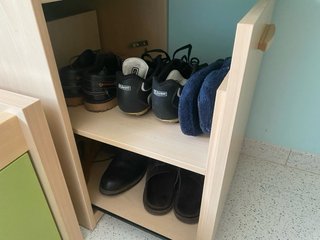 Cama juvenil con escritorio y cajones