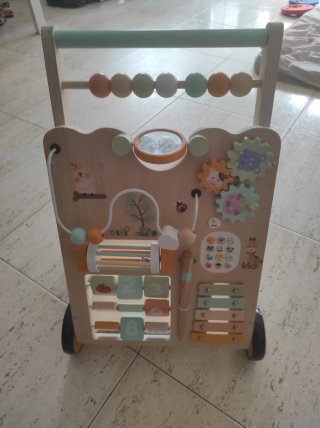 Andador Correpasillos Madera Montessori