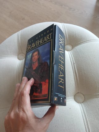 Braveheart VHS Mel Gibson Película Histórica