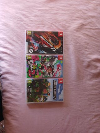 3 Juegos Nintendo Swich