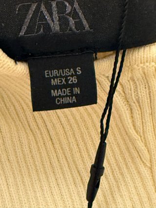 Top halter mujer Zara