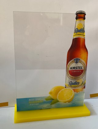 Portamenús Amstel Radler Cerveza