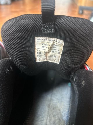 Zapatillas Balenciaga Track Talla 47 Negras/Grises