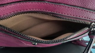 Bolso cartera/bandolera morado