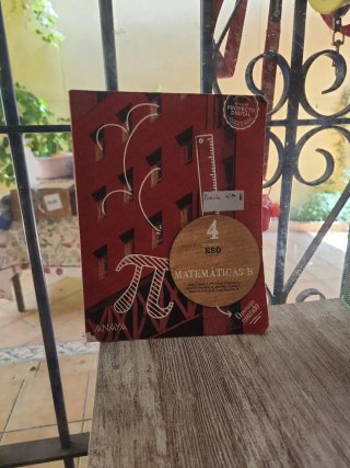 Matemáticas B. 4o de ESO